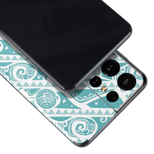 Disney Princess Moana Pattern Galaxy S21 Ultra 5G Skin